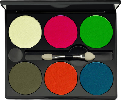 

GlamGals 6 Color Matte Eye shadow palette 18 g(Multi)