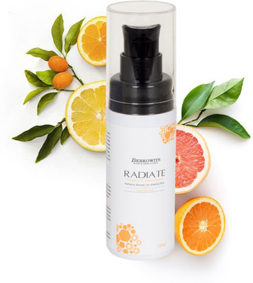 

Berkowits RADIATE - Vitamin C Concentrate Serum With Hyaluronic Acid Radiance Booster For Glowing Skin(30 ml)