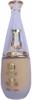

Mattlook High Defination Foundation (WHITE PEARL) From Medium to High Coverage for all Skin Type Foundation(WHITE PEARL)