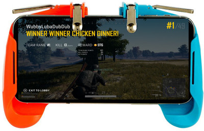 

BUY SURETY Colorful AK16 Gamepad multi-function mobile phone eat chicken artifact handle Gaming Trigger Fire Button Gaming Controller Pubg Shooter For All Smart Phones Gaming Accessory Kit(Multicolor, For Android, iOS)
