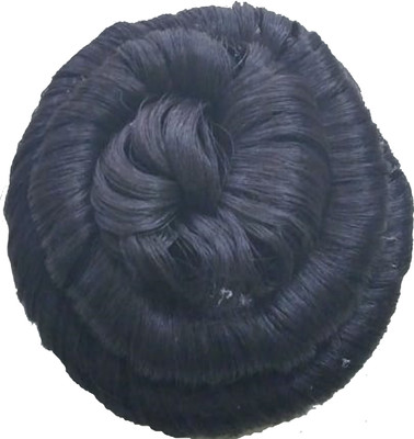 

S R Enterprises hair designer black full juda (pack of 1pcs) Hair Extension