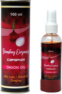 

CEPAPHOR Onion Oil 100ML Export Quality for Hair and BeardCare Hair Oil(25 g)