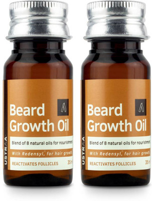 

Ustraa Beard Growth Oil - Set of 2 Hair Oil(35 ml)