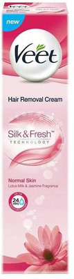 

Veet Silk & Fresh Normal Skin Hair Removal 100 g (Pack of 2) Cream(200 g, Set of 2)
