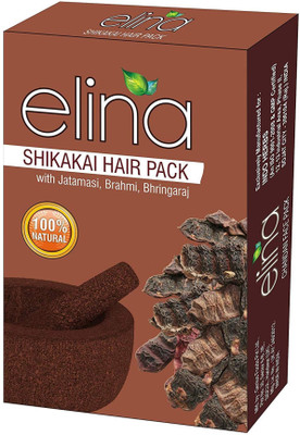 

elina Herbals Shikakai Organic Natural and Double Filtered Powder For Hair - 300gms.(300 g)