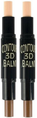 

Gabbu PROFESSIONAL CONTOUR 3D BALM HIGHLIGHT & CONTOUR STICK Highlighter(ALABASTER, NUTTY)