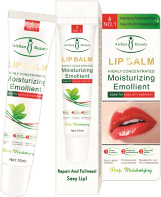 

Aichun Beauty Lip Balm - Highly Concentrated Moisturizing Emollient NA(Pack of: 1, 10 g)