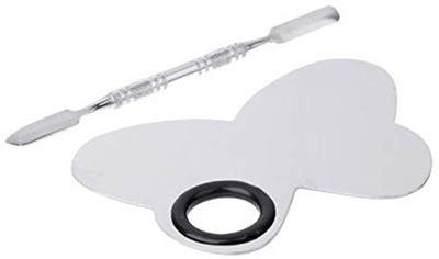 

Store2508 Pro Stainless Steel Cosmetic Makeup Palette Spatula Foundation Mixing Tool.