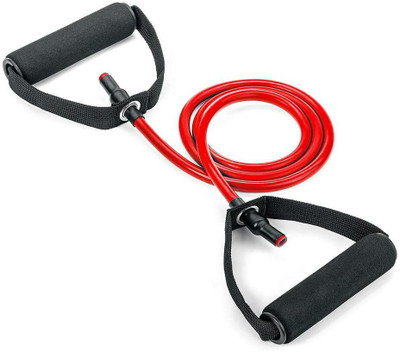L'AVENIR Latex Single Toning Tube for Complete Body Work-Out Resistance Tube(Red)