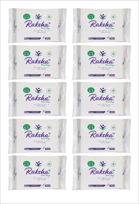 

Raksha Extra Large - Pack of 10 Combo Sanitary Pad(Pack of 60)