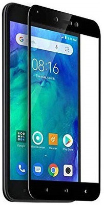 Bodoma Edge To Edge Tempered Glass for Mi Redmi Go(Pack of 1)