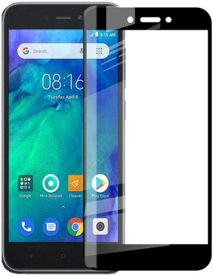 Bodoma Edge To Edge Tempered Glass for Mi Redmi Go(Pack of 1)