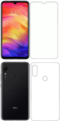 GS SMART Front and Back Tempered Glass for Mi Redmi Note 7, Mi Redmi Note 7 Pro, Mi Redmi Note 7S(Pack of 2)