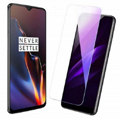 BRIGHTRON Screen Guard for Full Glue Coverage Anti-Scratch 9H Hardness Tempered Glass Screen Protector Film for OnePlus 6T (Black)(Pack of 1)