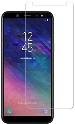 Spectacular ace Tempered Glass Guard for Samsung Galaxy A6(Pack of 1)
