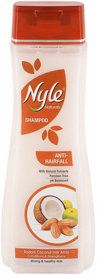 

Nyle Anti-Hairfall Shampoo 400ml (Pack of 2)(800 ml)