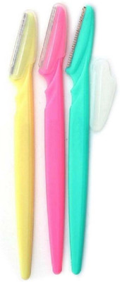 

CartKing Set of 3 Pcs Eyebrow, Neck, Face, Upper Lips as well as Unnecessary Hairs Elsewhere Shaping Trimmer Shaper Shaver Disposable Razor Tool (Pack of 3)(Pack of 3)