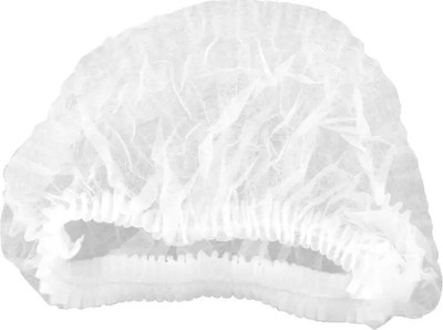 

BeFit Disposable Stretchable White Caps - Cover Hair For Cooking & Hygiene (150Pcs)