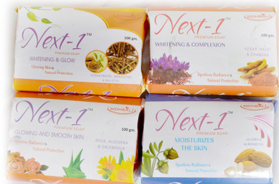 

Sidhbali Next-1 (Pack of Soaps)(400 g, Pack of 4)