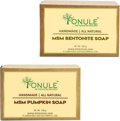 

Ionule Bentonite Soap Pumpkin Soap Combo of 2(200 g, Pack of 2)