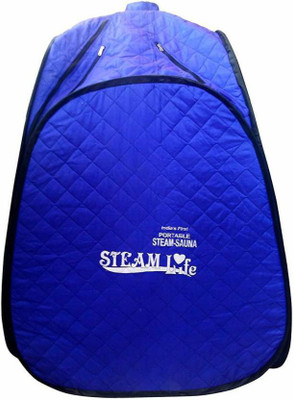 

Appliance Bazar AB-22 AB- Home Spa Weight Lose Portable Polyester Therapeutic Steam Sauna Bath (Blue) Portable Steam Sauna Bath(Blue)