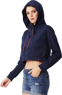 Miss Chase Full Sleeve Solid Women Sweatshirt