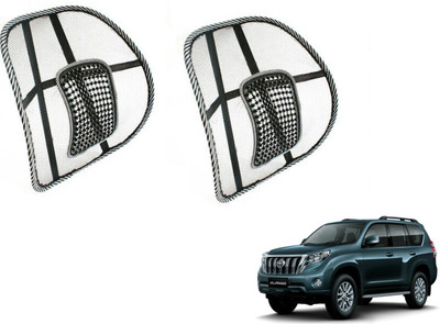 MOCKHE Nylon Seating Pad For  Toyota Land Cruiser Prado(Front Seat, Back Seat Black)