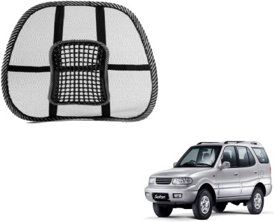 MOCKHE Nylon Seating Pad For  Tata Safari(Front Seat, Back Seat Black)