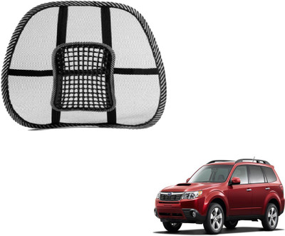 MOCKHE Nylon Seating Pad For  Chevrolet Forester(Front Seat, Back Seat Black)