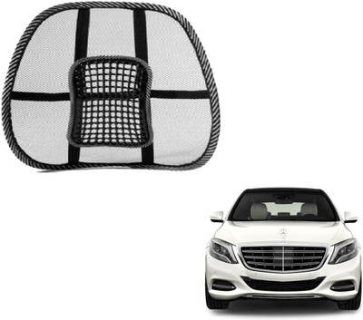 MOCKHE Nylon Seating Pad For  Mercedes Benz S-Class(Front Seat, Back Seat Black)