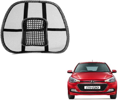 MOCKHE Nylon Seating Pad For  Hyundai Elite i20(Front Seat, Back Seat Black)