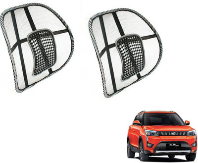 MOCKHE Nylon Seating Pad For  Mahindra(Front Seat, Back Seat Black)