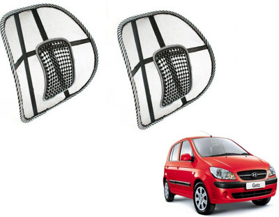 MOCKHE Nylon Seating Pad For  Hyundai Getz(Front Seat, Back Seat Black)