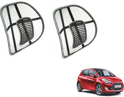 MOCKHE Nylon Seating Pad For  Hyundai Santro(Front Seat, Back Seat Black)