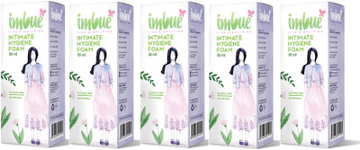 

imbue Natural Intimate Hygiene Foam (Pack of 5) Intimate Foam(250 ml)