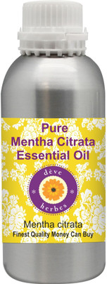 

Deve Herbes Pure Mentha Citrata Essential Oil (Mentha citrata) 100% Natural Therapeutic Grade Steam Distilled(630 ml)