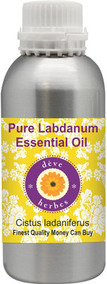 

Deve Herbes Pure Labdanum Essential Oil (Cistus ladaniferus) 100% Natural Therapeutic Grade Steam Distilled(630 ml)