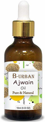 

B-urban Ajwain Oil 100% Natural Pure Undiluted Uncut Essential Oil 10ml(10 ml)