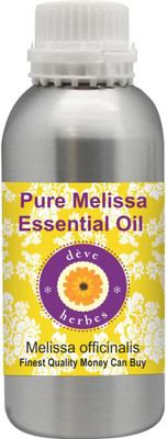 

Deve Herbes Pure Melissa Essential Oil (Melissa officinalis) 100% Natural Therapeutic Grade Steam Distilled(630 ml)