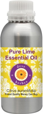 

Deve Herbes Pure Lime Essential Oil (Citrus aurantifolia) 100% Natural Therapeutic Grade Steam Distilled(300 ml)