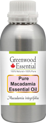 

Greenwood Essential Pure Macadamia Essential Oil (Macadamia integrifolia) 100% Natural Therapeutic Grade Steam Distilled(1250 ml)