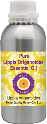 

Deve Herbes Pure Lippia Origanoides Essential Oil (Lippia origanoides) 100% Natural Therapeutic Grade Steam Distilled(1250 ml)