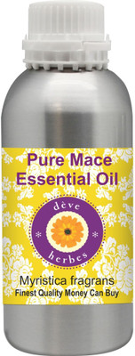 

Deve Herbes Pure Mace Essential Oil (Myristica fragrans) 100% Natural Therapeutic Grade Steam Distilled(1250 ml)