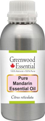

Greenwood Essential Pure Mandarin Essential Oil (Citrus reticulata) 100% Natural Therapeutic Grade Steam Distilled(1250 ml)