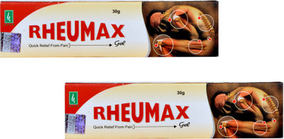 

Adven Naturals RHEUMAX GEL-QUICK RELIEF FROM PAIN(PACK OF 2) Gel(60 g)