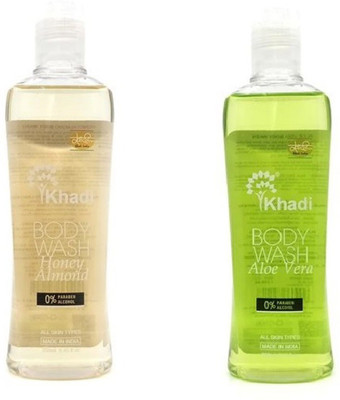 

Khadi honey almond & alovera210(500 ml, Pack of 2)