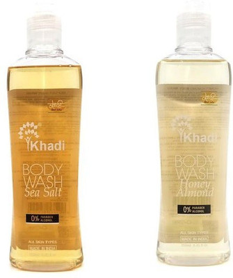 

Khadi sea slat & honey almond 121(1500 ml, Pack of 2)