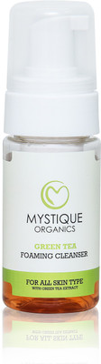 

MYSTIQUE ORGANICS Foaming Cleanser Face Wash with Green Tea Extracts for Men & Women 100 ml / 3.38 Fl. Oz(100 ml)