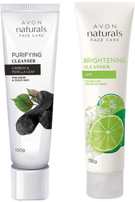 

Avon Naturals Cleanser Combo (carbon & lime)(200 g)