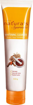 

Avon Natural ayurvedic whitening cleanser with trumeric, kesar and sandalwood(100 g)